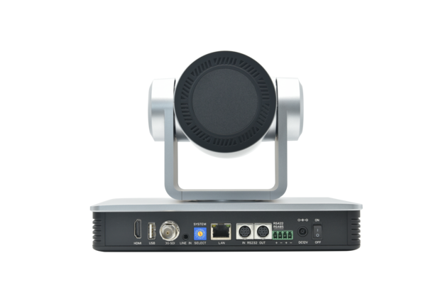 4K USB PTZ CAMERA WITH 25X OPTICAL ZOOM, HDMI, SDI, AND USB CONNECTIVITY, SILVER